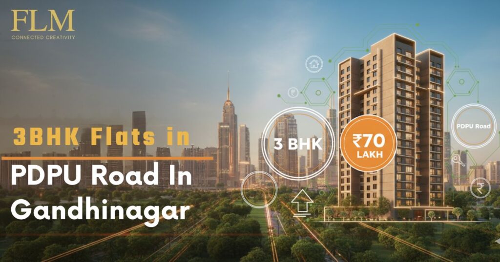 3BHK Flats in PDPU Road Gandhinagar