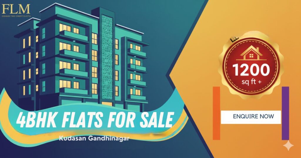 4BHK Flats for Sale in Kudasan Gandhinagar