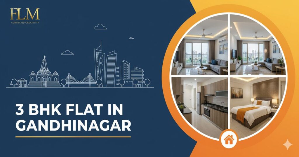 3 BHK Flat for Sale in Gandhinagar