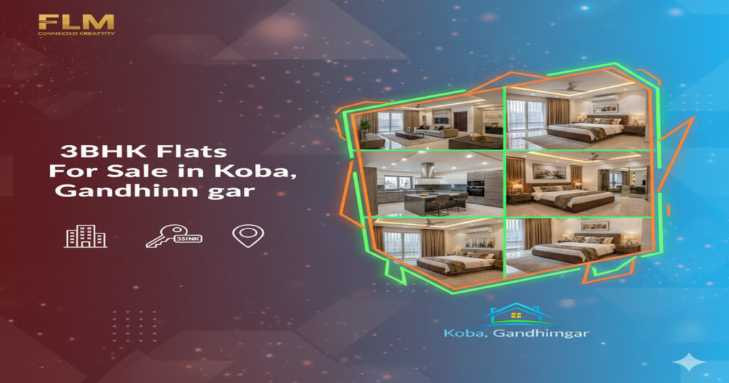 3BHK Flats For Sale in Koba Gandhinagar