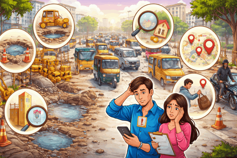 Ready to Move 3 BHK Flats in PDPU Road Gandhinagar