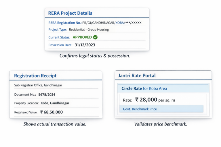 Ready to Move 3 BHK Flats in Koba