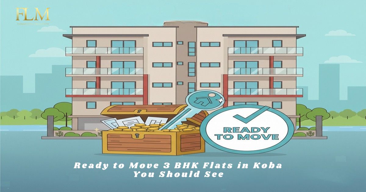 Ready to Move 3 BHK Flats in Koba You Should See