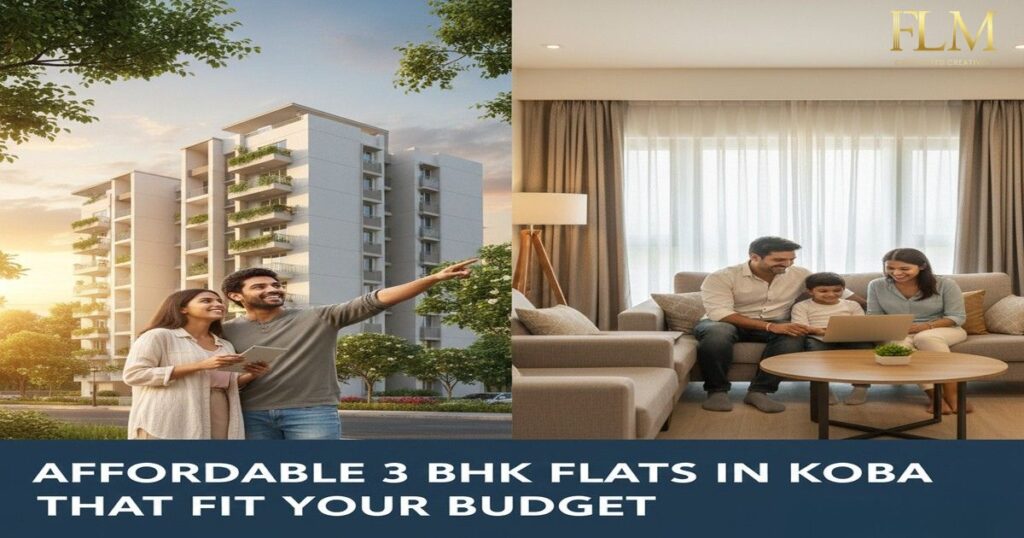 Affordable 3 BHK Flats in Koba