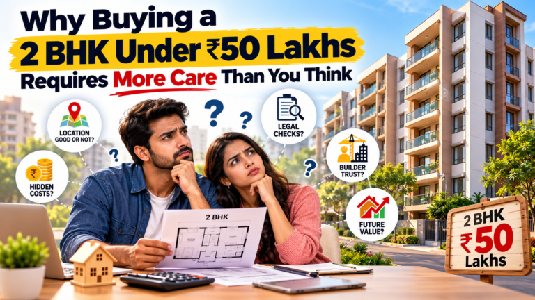 Affordable 2 BHK Flats in Gandhinagar: Best Options Under ₹50 Lakhs (2026)