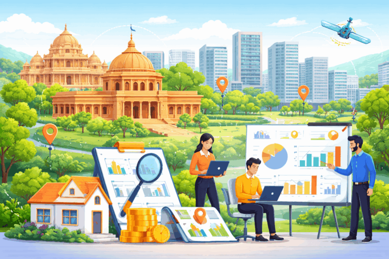 Residential Areas in Gandhinagar