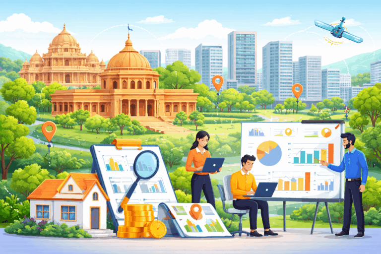 Residential Areas in Gandhinagar