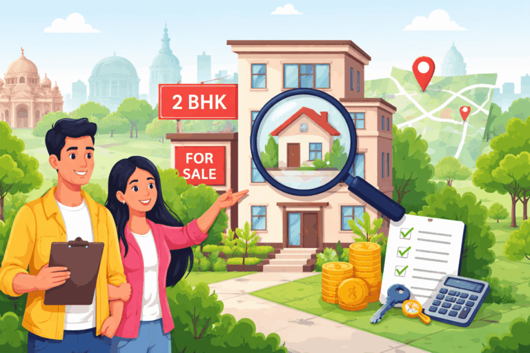 Affordable 2 BHK Flats in Gandhinagar