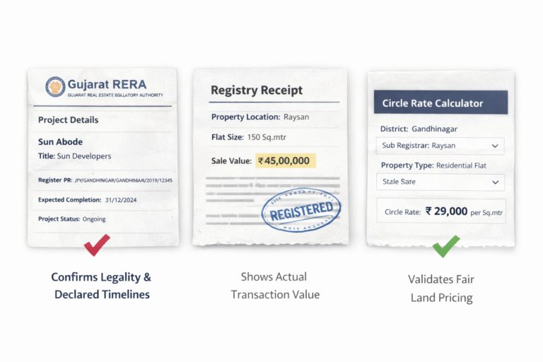 4BHK Under Construction in Gandhinagar