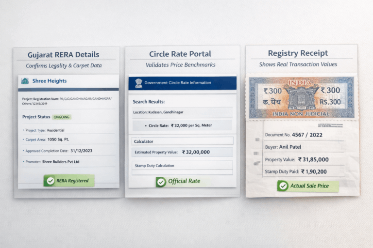 4 BHK Flats for Sale in Kudasan Gandhinagar