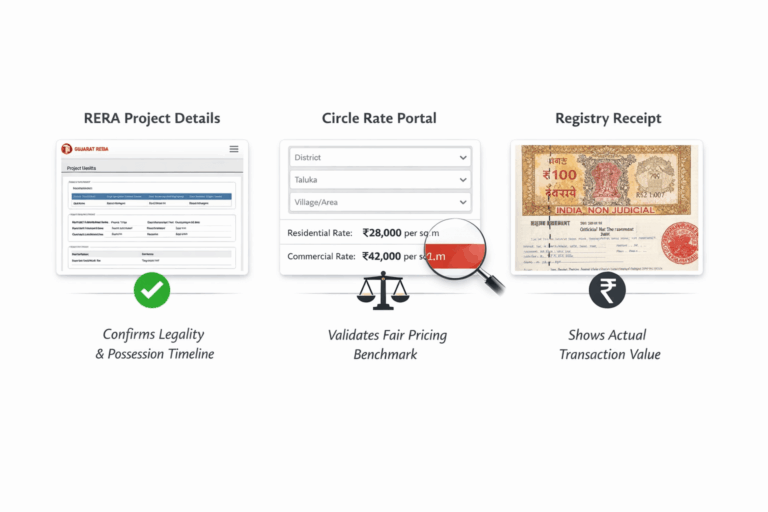 4 BHK Flats in Randesan Gandhinagar