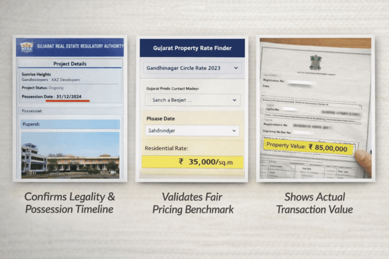 4 BHK Flats in Vavol Gandhinagar