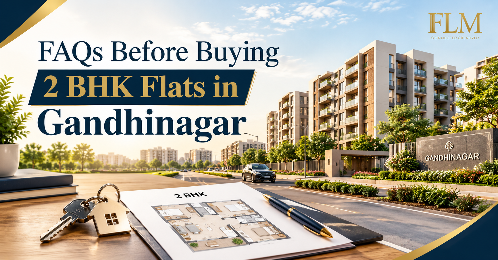 FAQs Before Buying 2 BHK Flats in Gandhinagar: Questions You Should Ask Before Paying a Token