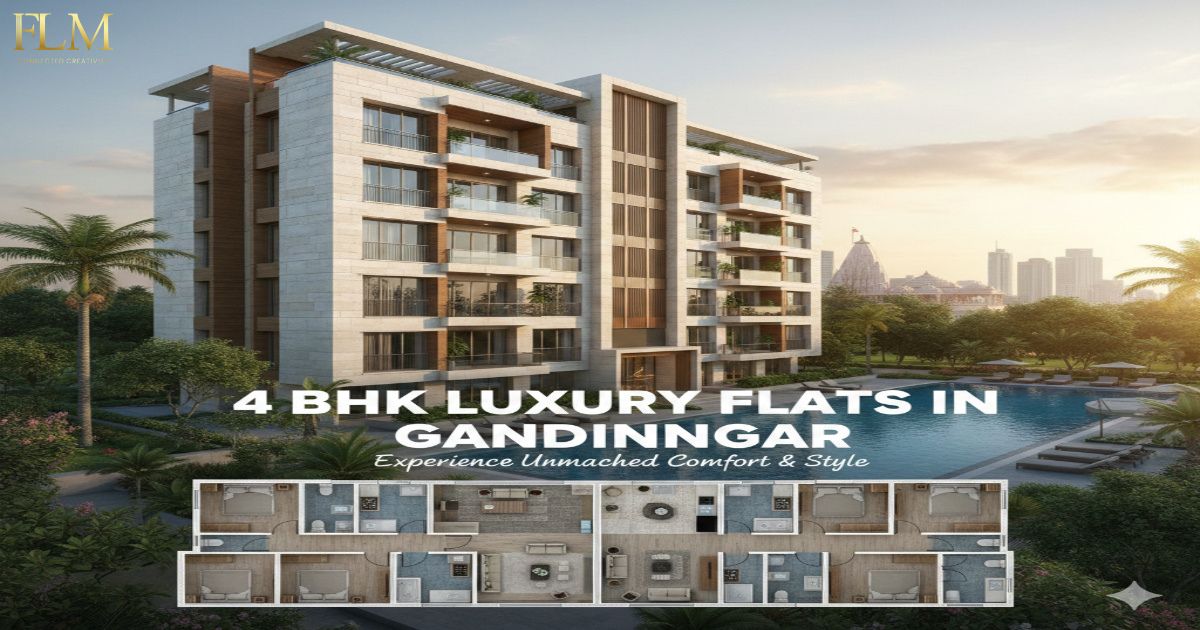 Discover 4 BHK Flats in Gandhinagar | Your Dream Home Awaits