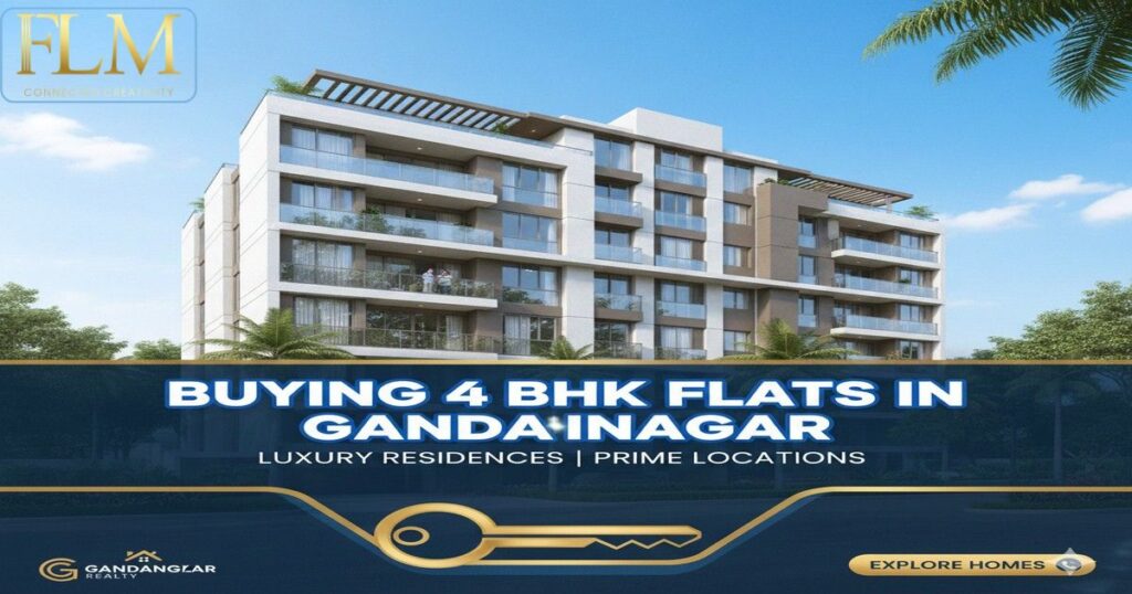 Buying 4 BHK flat in Gandhinagar
