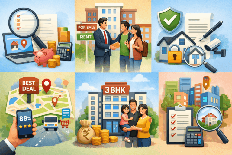 Ready to Move 3 BHK Flats in Gandhinagar