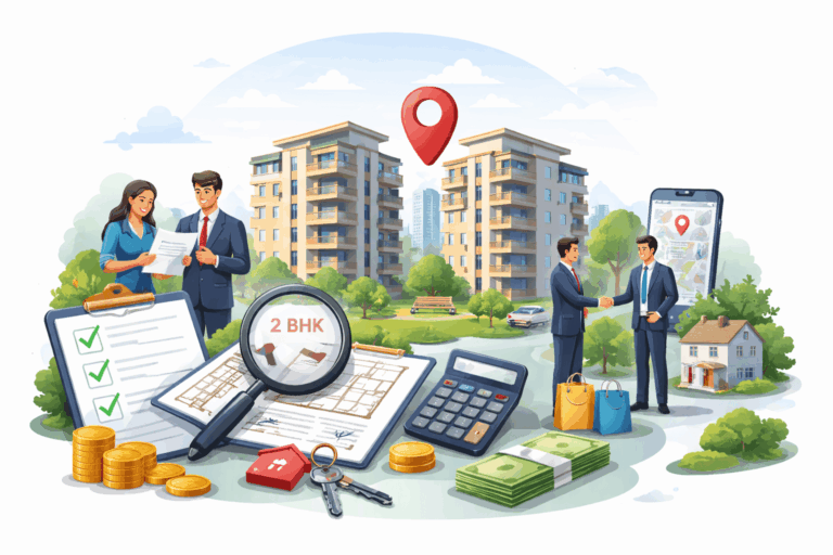 Buyers Guide to Buy 2 BHK Flats in Kudasan