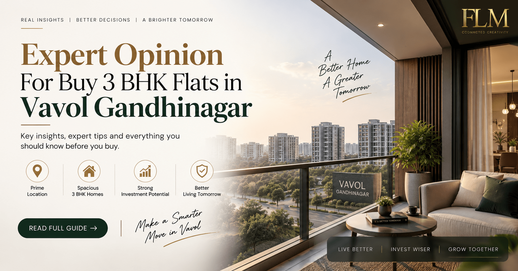 Expert Opinion For Buy 3 BHK Flats in Vavol Gandhinagar : A Buyer-First Guide for 2026