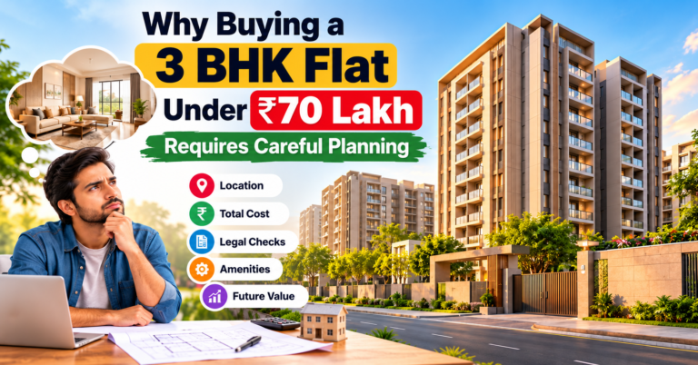 3 BHK Flat in Raysan Gandhinagar Under 70 Lakhs: A Real Buyer’s Guide