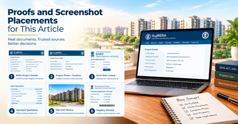 RERA Approved Projects in Gandhinagar: A Buyer’s Ground-Reality Guide