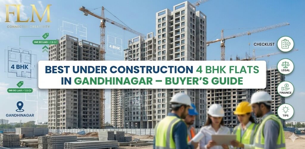 Best Under Construction 4 BHK Flats in Gandhinagar – Buyer’s Guide