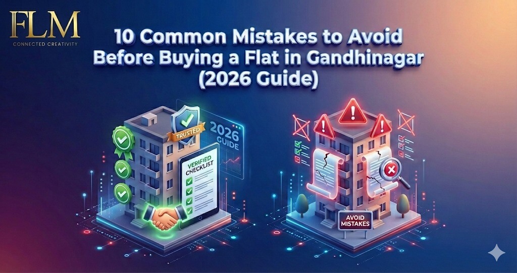 10 Common Mistakes to Avoid Before Buying a Flat in Gandhinagar (2026 Guide)