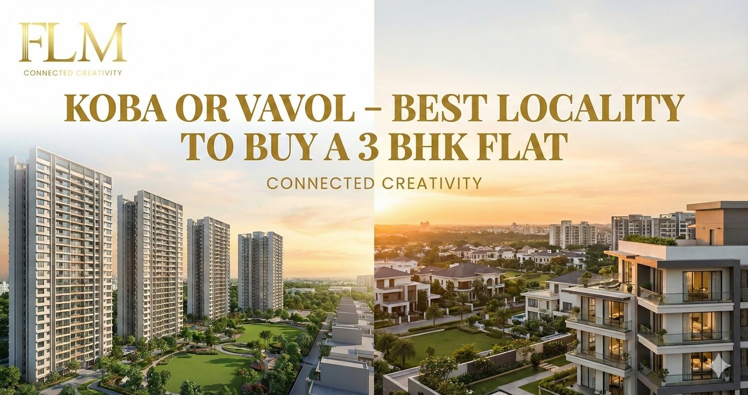 Koba or Vavol: Best Locality to Buy a 3 BHK Flat?