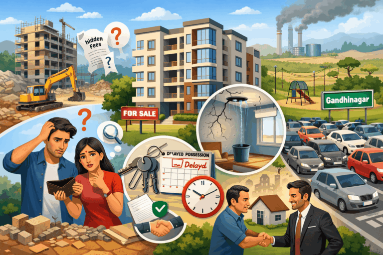 Ready To Move 2 BHK Flats In Gandhinagar