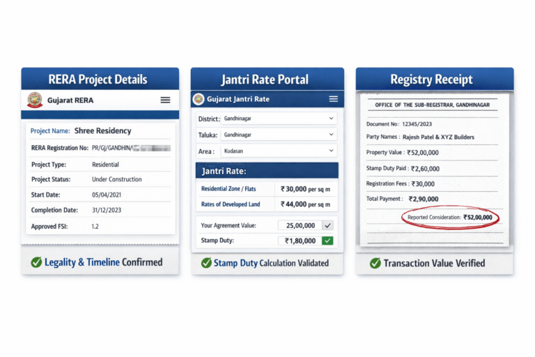 Property Registration Process In Gandhinagar