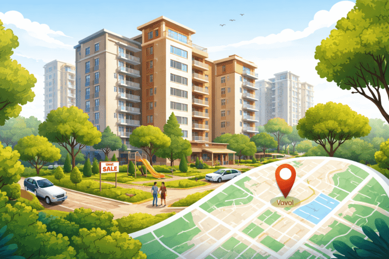 2 BHK Flats For Sale In Vavol Gandhinagar