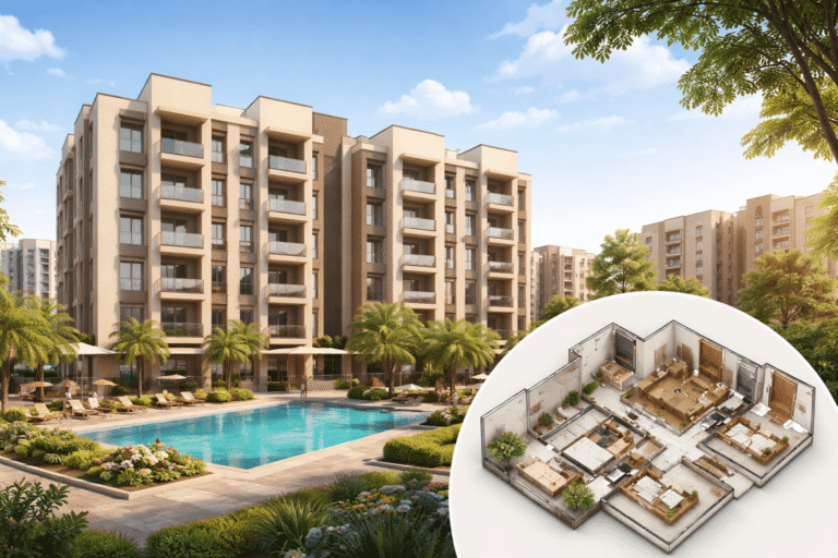 2 BHK Flats For Sale In Vavol Gandhinagar