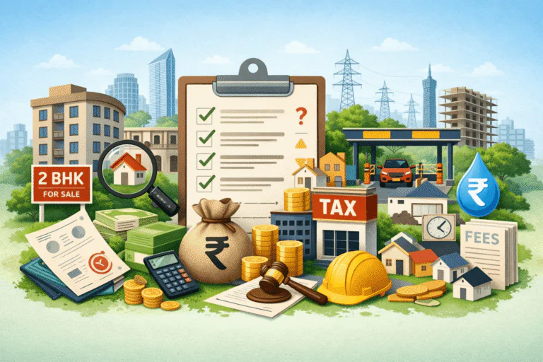 Hidden Costs While Buying 2 BHK Flats In Koba Gandhinagar