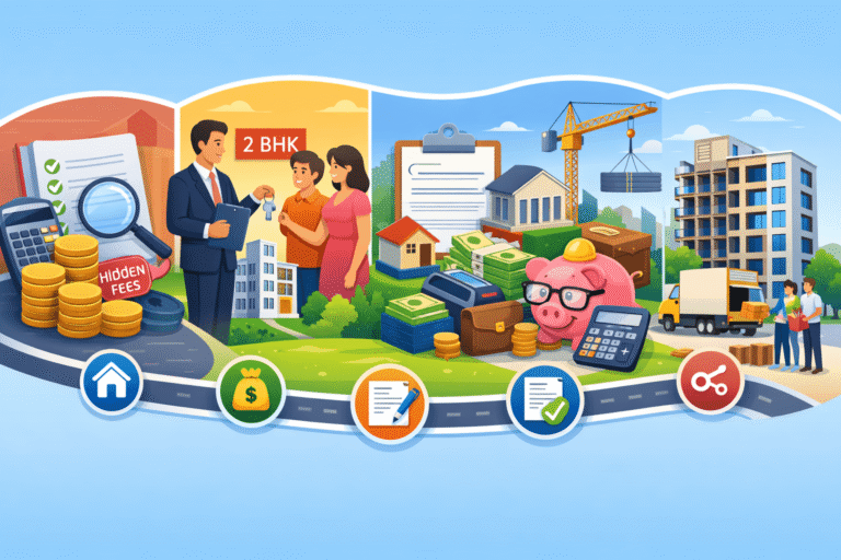 Hidden Costs While Buying 2 BHK Flats In Koba Gandhinagar