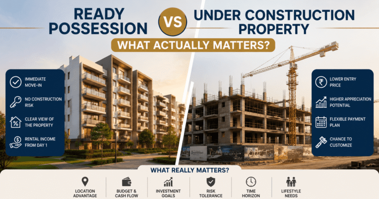 Ready-To-Move vs Under-Construction 2 BHK Flats In Raysan 