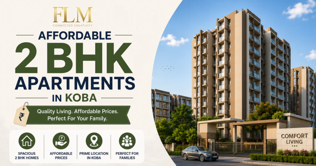 Affordable 2 BHK Apartments In Koba