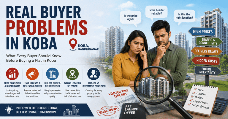 Is Koba Good For Buying A Flat in Gandhinagar?