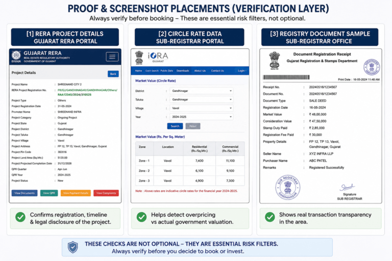 RERA Approved Flats in Vavol Gandhinagar
