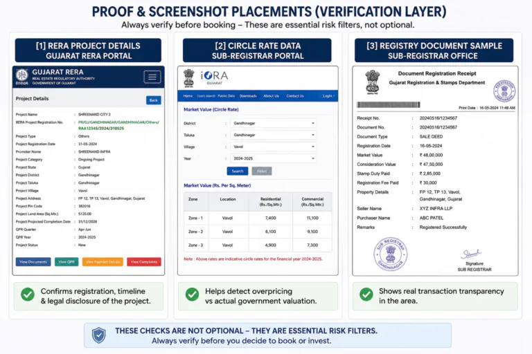 RERA Approved Flats in Vavol Gandhinagar