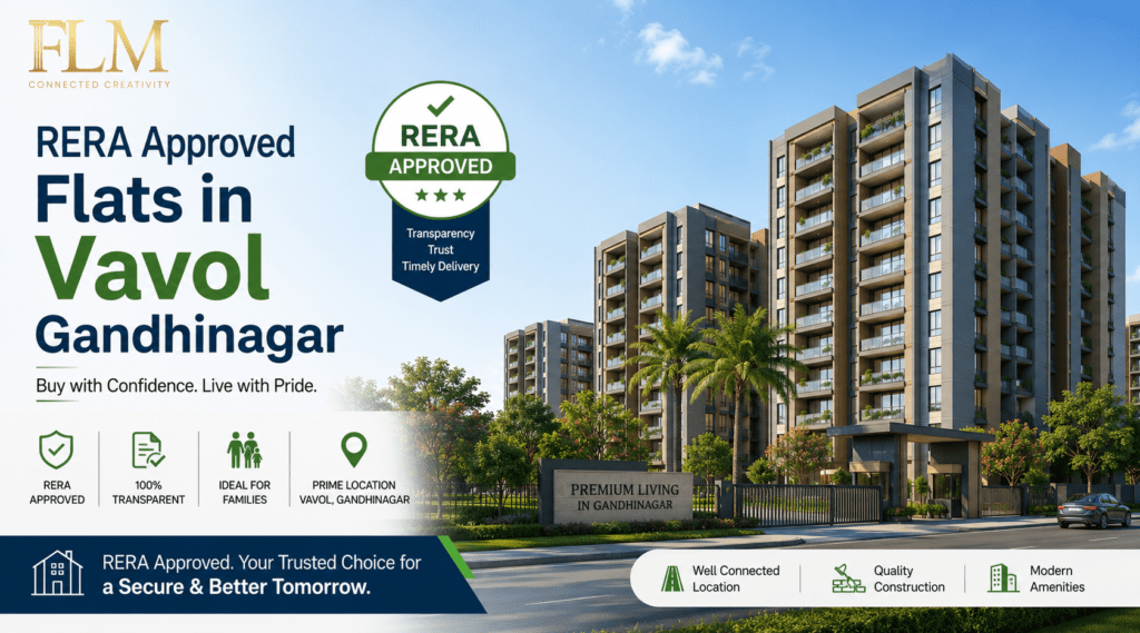 RERA Approved Flats in Vavol Gandhinagar