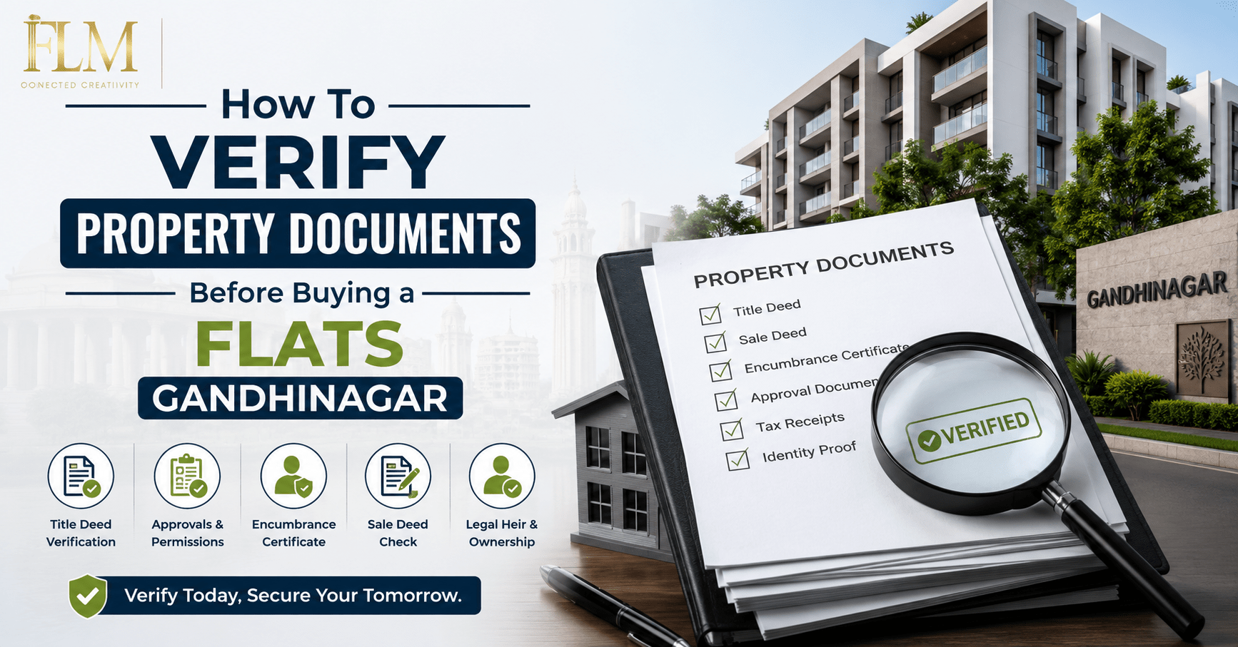 How To Verify Property Documents Before Buying a Flats Gandhinagar