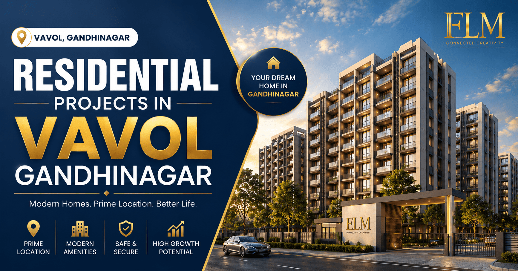 Best Residential Projects In Vavol Gandhinagar: Price, Reviews & Buyer Insights