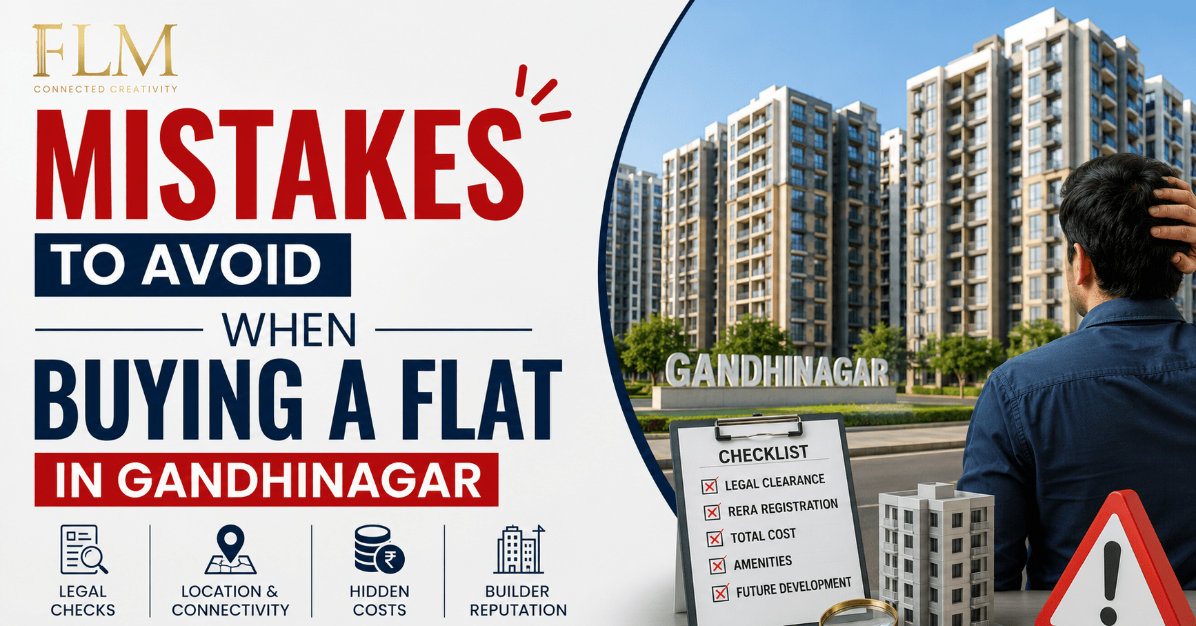 Mistakes To Avoid When Buying A Flat In Gandhinagar