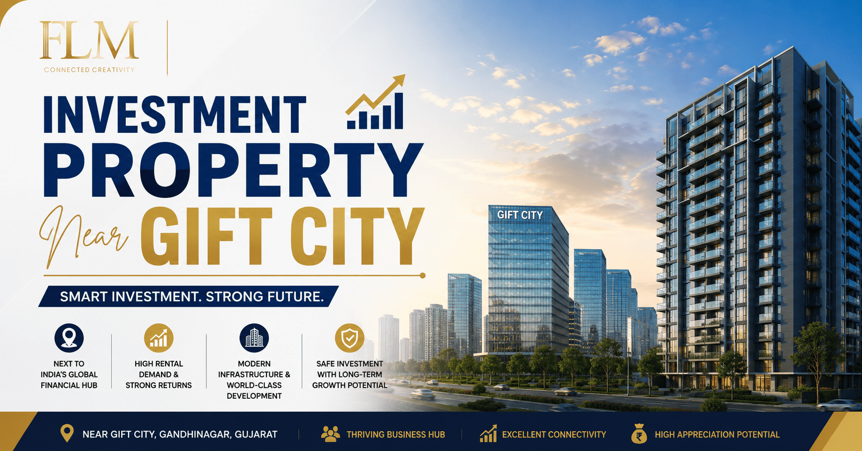 Investment Property Near Gift City – Smart Choice For Long-Term Growth