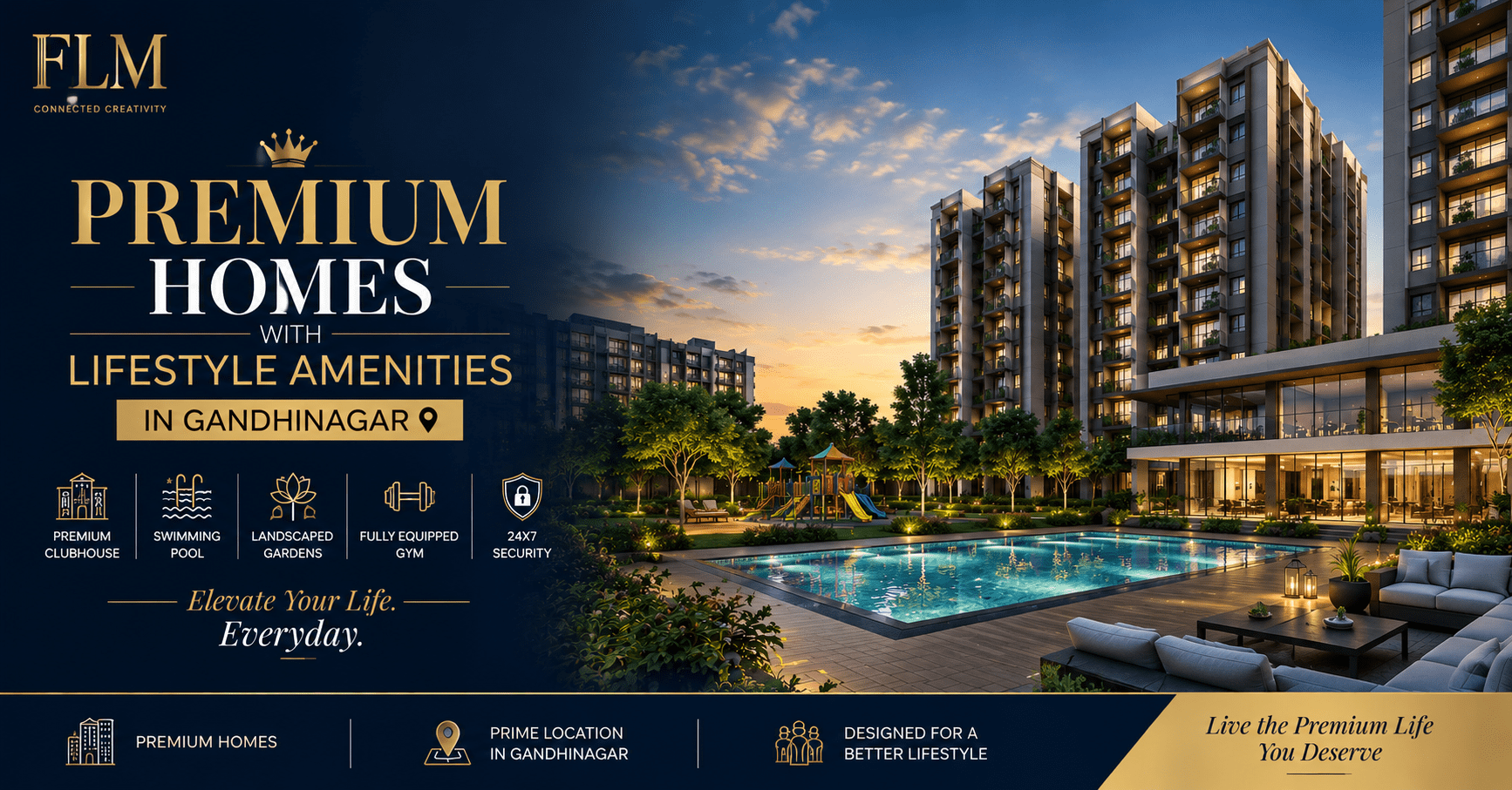 Premium Homes with Lifestyle Amenities In Gandhinagar