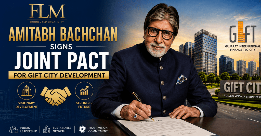 Amitabh Bachchan Signs Joint Pact For GIFT City Development