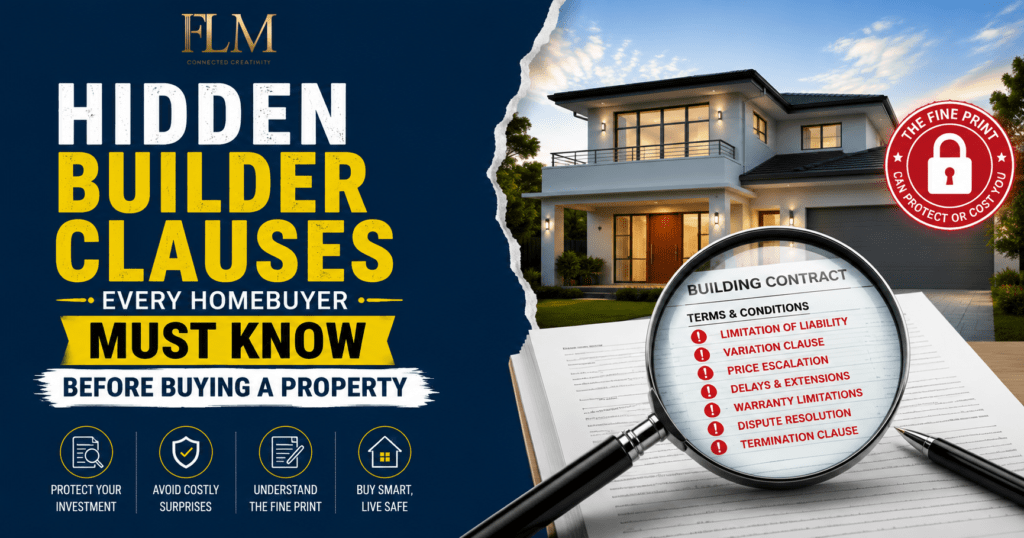 Hidden Builder Clauses Every Homebuyer Must Know Before Buying a Property