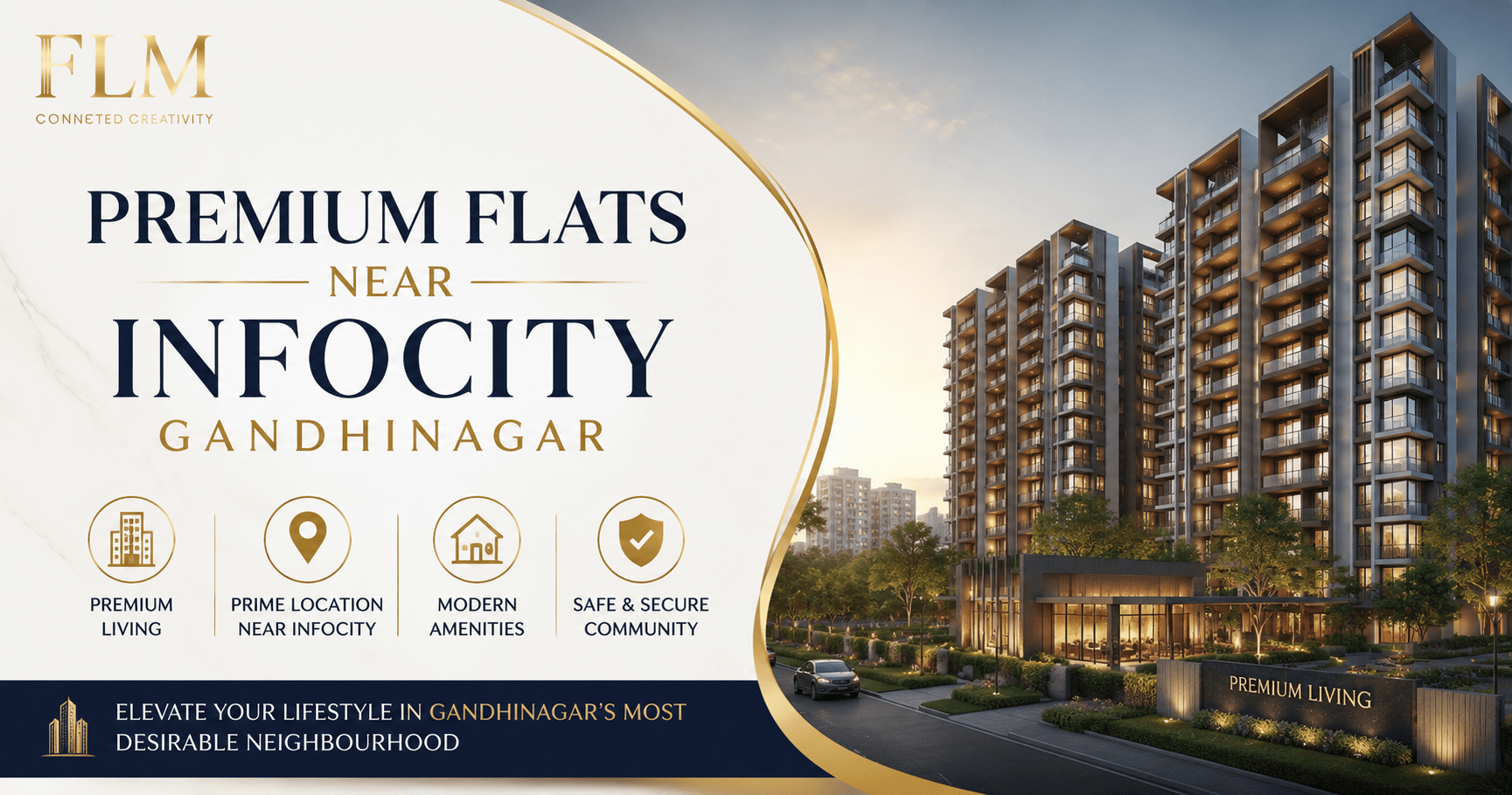 Premium Flats Near Infocity Gandhinagar