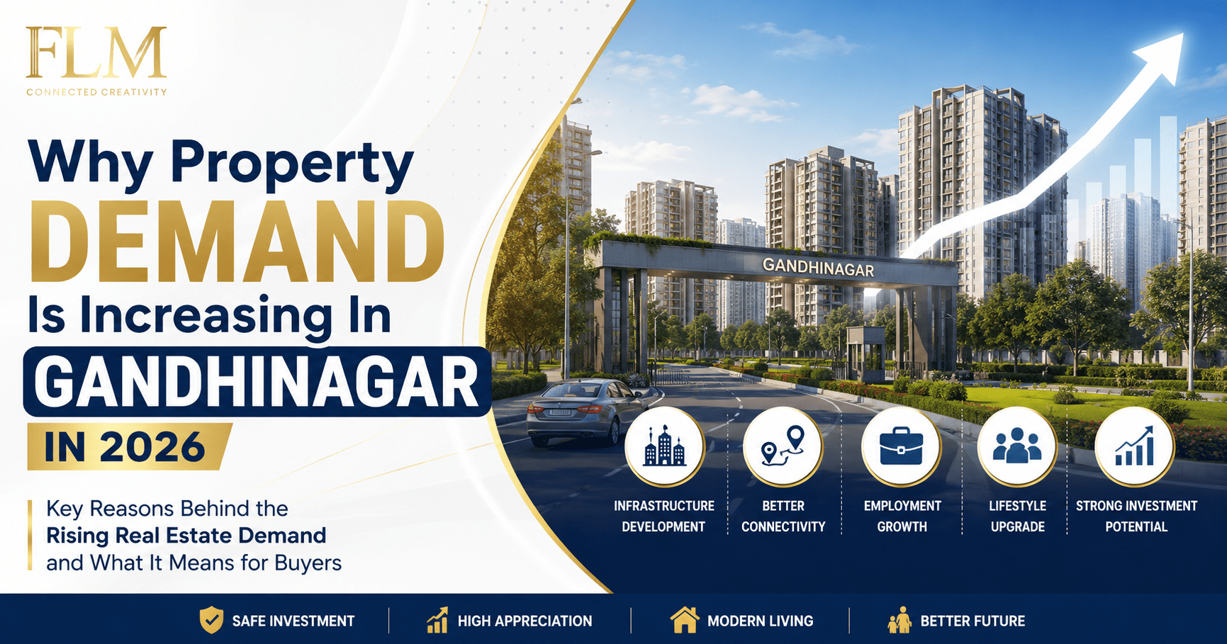 Why Property Demand Is Increasing In Gandhinagar In 2026