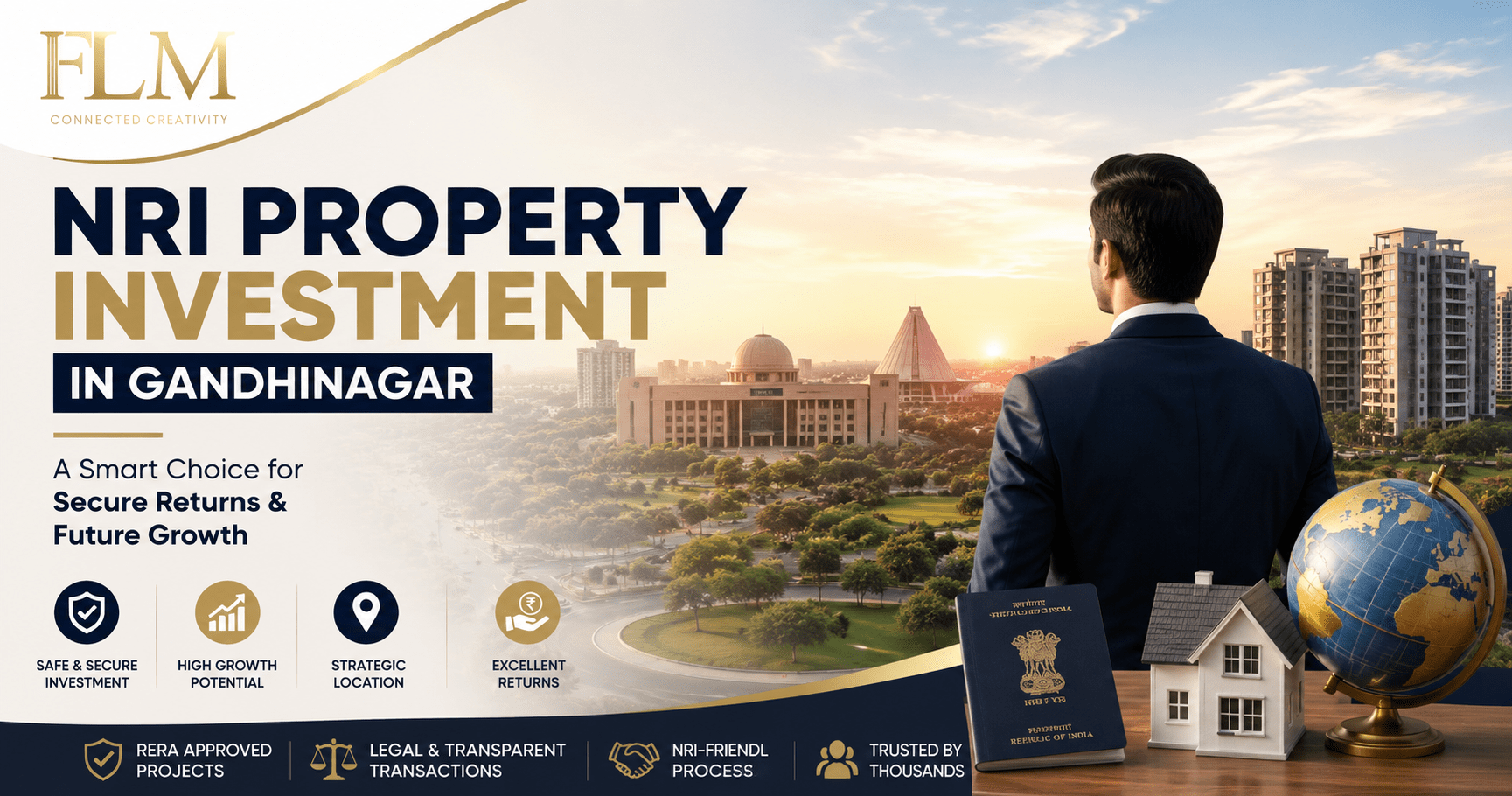 NRI Property Investment in Gandhinagar: Smart Buy Guide 