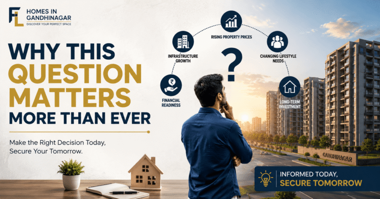 Should You Wait or Buy a Flat in Gandhinagar Today?